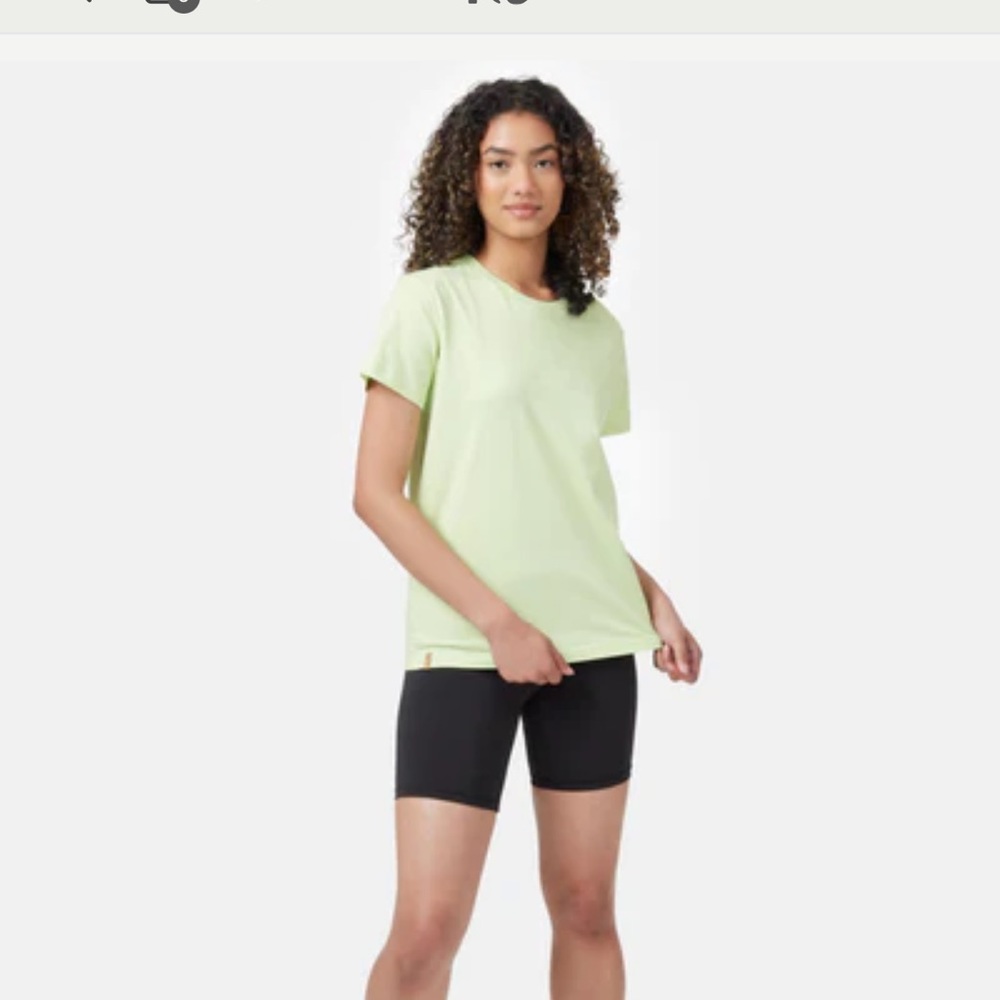 Tentree Honey Dew Green 100% Organic Cotton Size X-Large - Picture 4 of 9